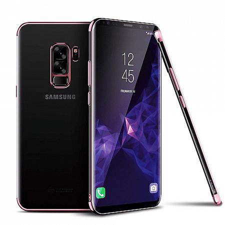 Samsung S9 Silikon Case Rosa FR