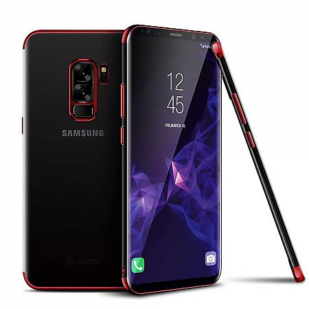 Samsung S9 Plus Silikon Case Rot FR