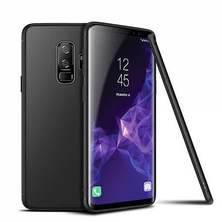 Samsung S9 Plus Silikon Case Matt schwarz FR