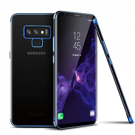 Samsung Note 9 Silikon Case Blau FR