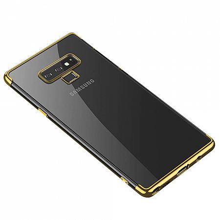 Samsung Note 9 Silikon Case Gold FR