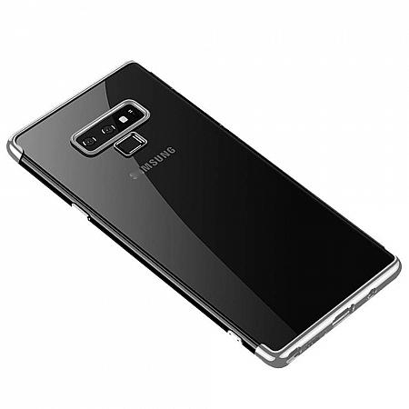Samsung Note 9 Silikon Case Silber FR