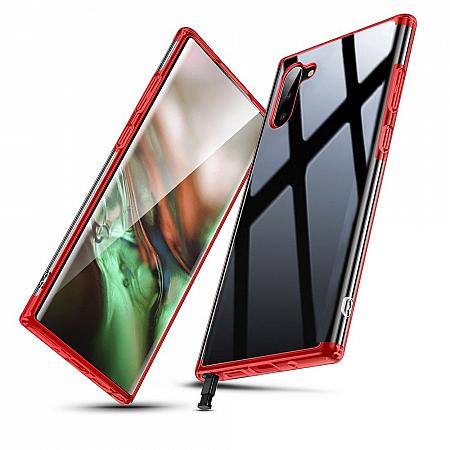 Samsung Note 10 Silikon Case Rot FR