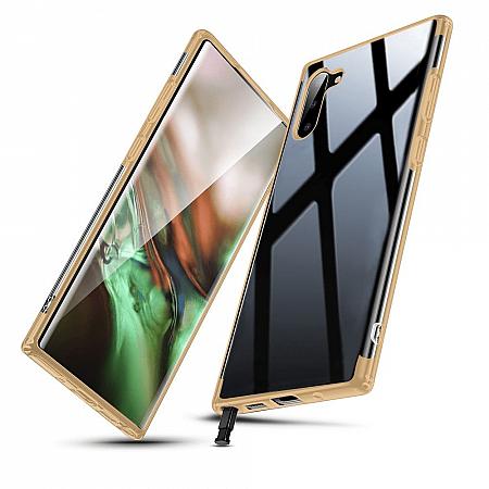 Samsung Note 10 Silikon Case Gold FR