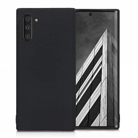 Samsung Note 10 Silikon Case Matt schwarz FR
