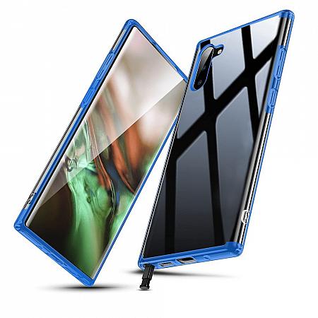 Samsung Note 10 Plus Silikon Case Blau FR