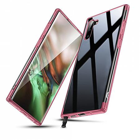Samsung Note 10 Plus Silikon Case Rosa FR