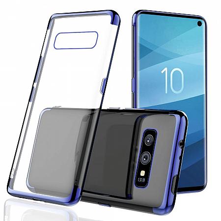 Samsung S10e Silikon Case Blau FR