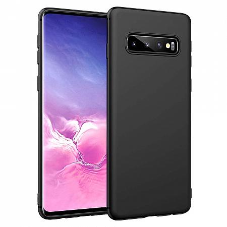 Samsung S10e Silikon Case Matt schwarz FR