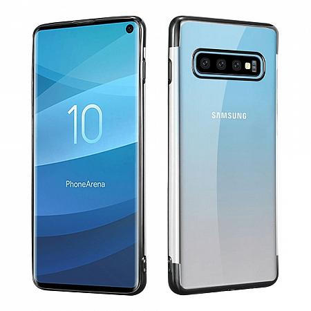 Samsung S10 Silikon Case Schwarz FR