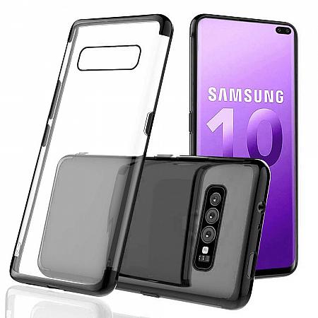Samsung S10 Plus Silikon Case Schwarz FR