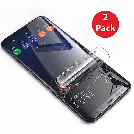 Arrivly 2 Pack TPU Transparent écran Défendeur pour Samsung S9