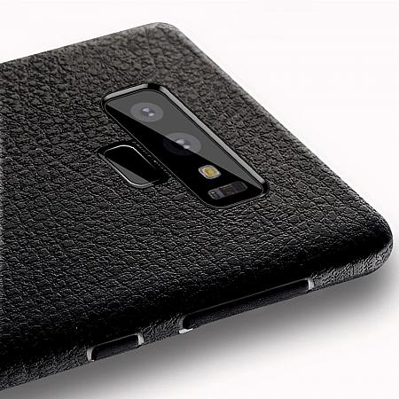 Samsung Note 9 Leder Silikon Hülle FR