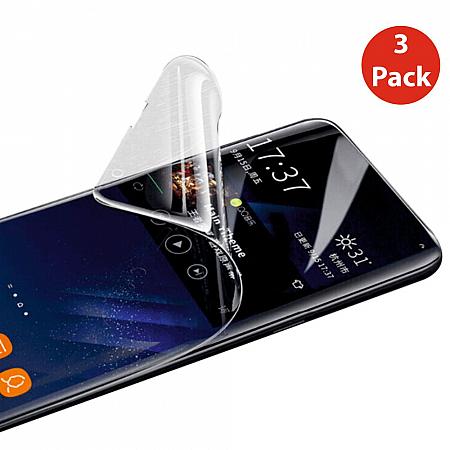 Arrivly 3 Pack TPU Transparent écran Défendeur pour Samsung S10 Plus